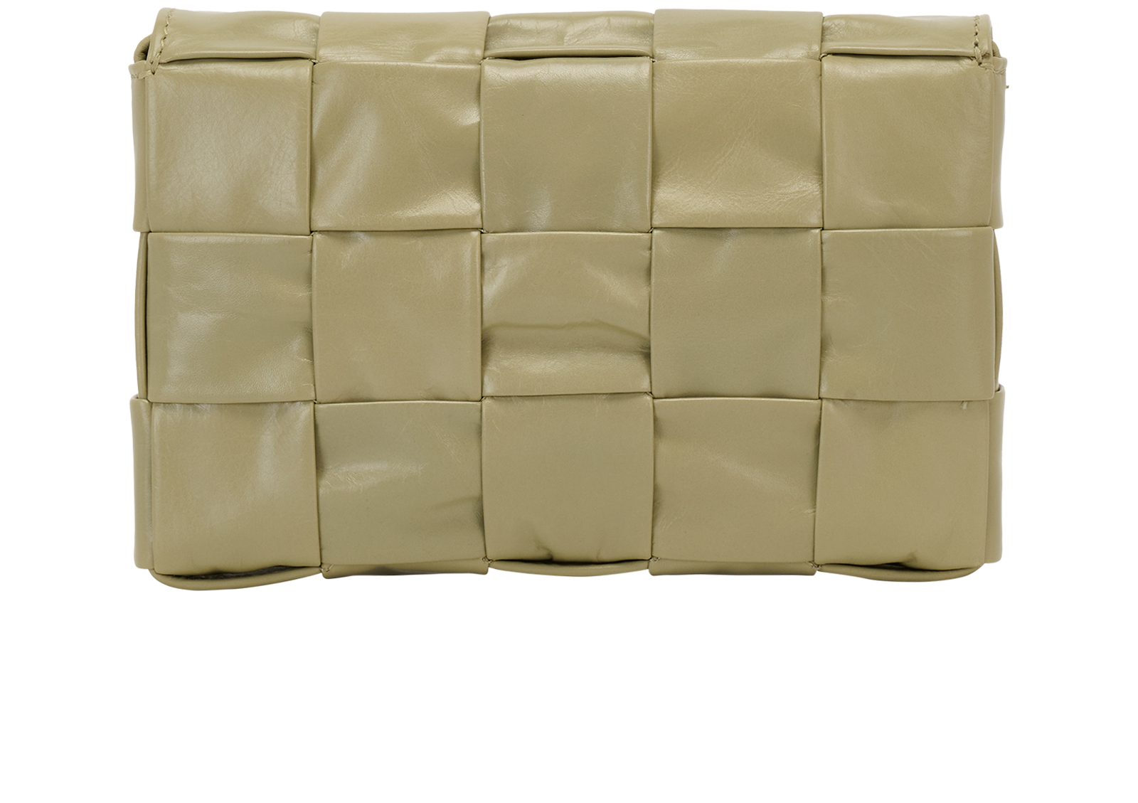 Small Cassette, &pound;750, Handbags, Green, Leather, Back view